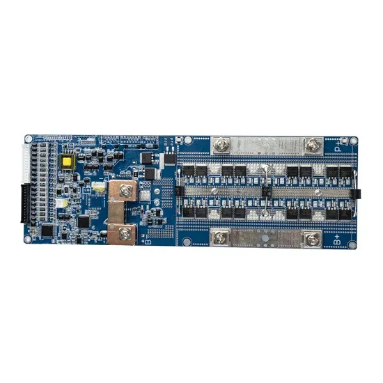 Solar battery cabinet lithium battery pack is being balanced charged