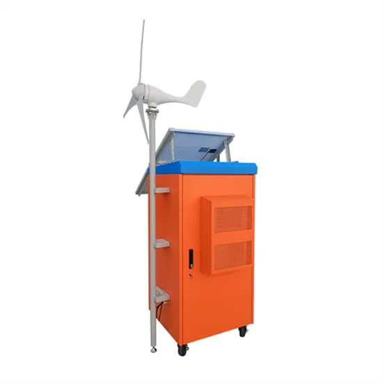 Single-phase photovoltaic folding container for island use